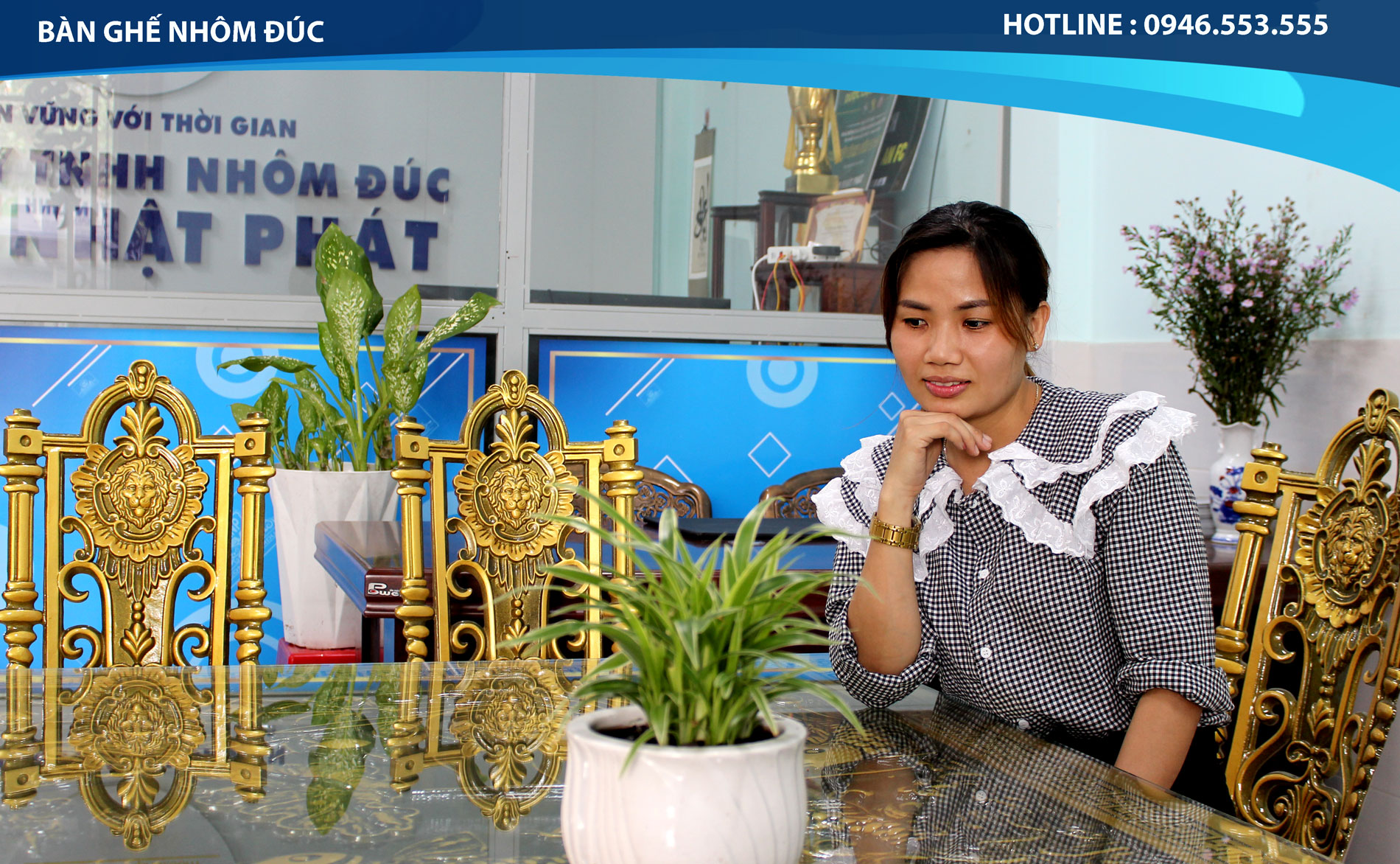 bàn ghế nhôm đúc