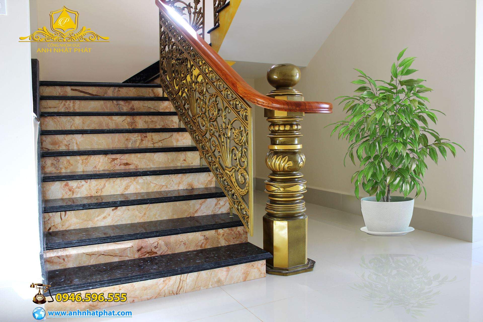 trụ đề ba nhôm đúc