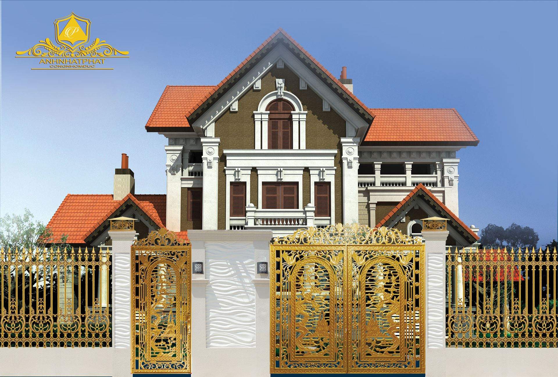 báo giá cổng nhôm đúc