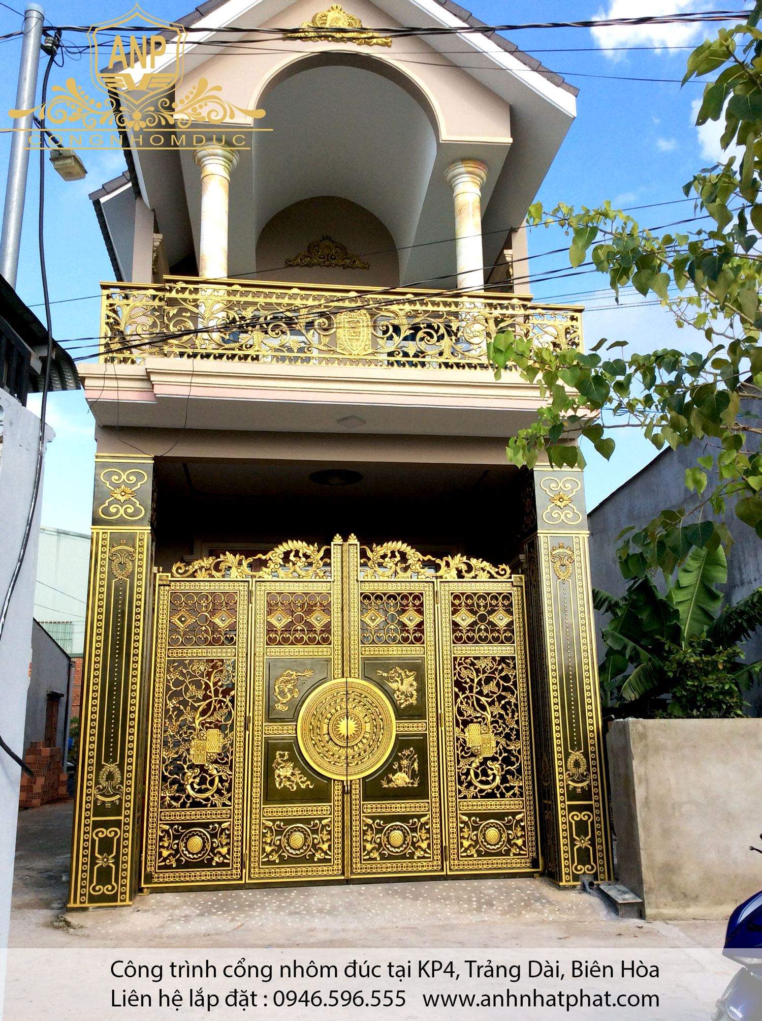 báo giá cổng nhôm đúc