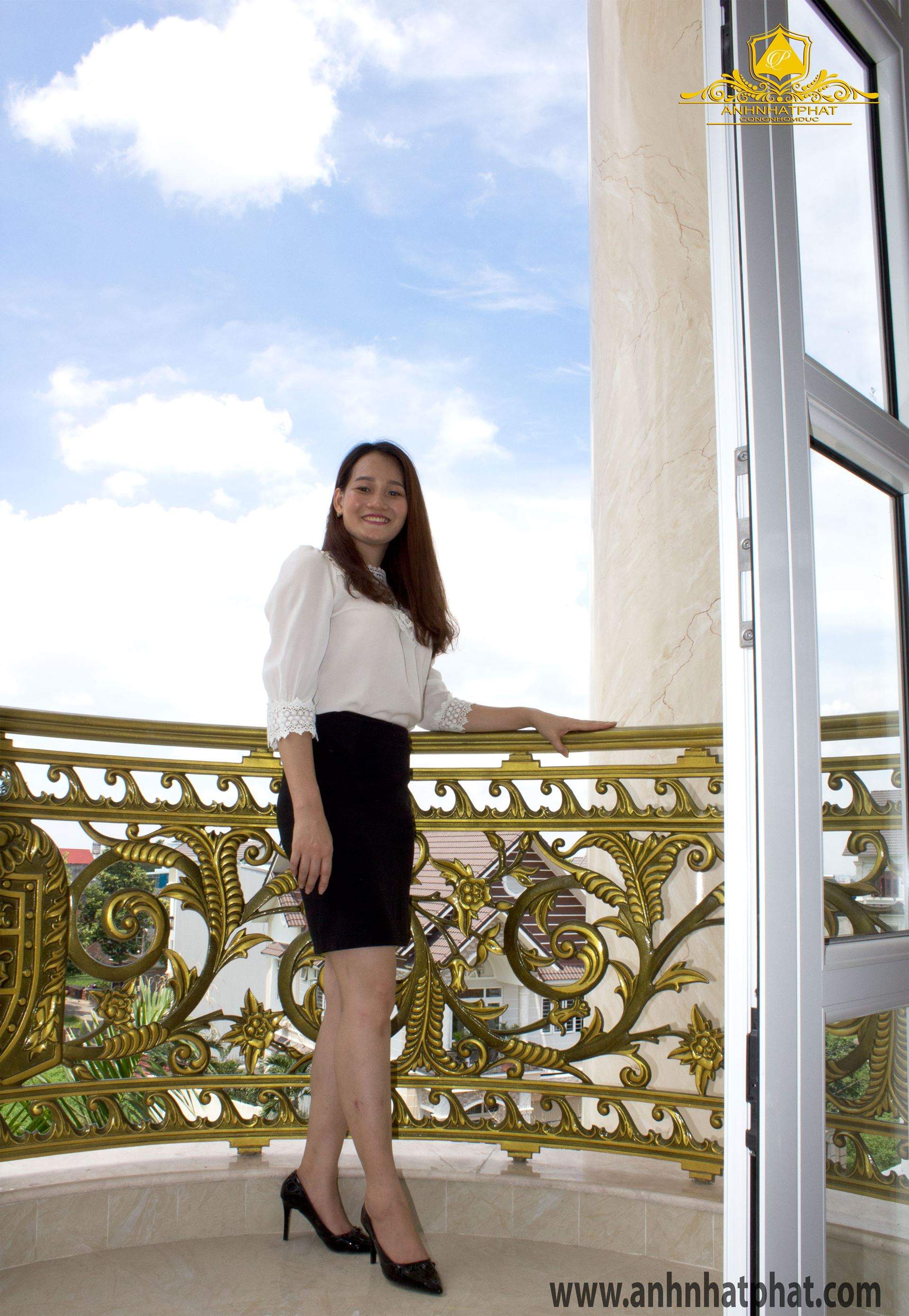 cổng nhôm đúc biên hòa
