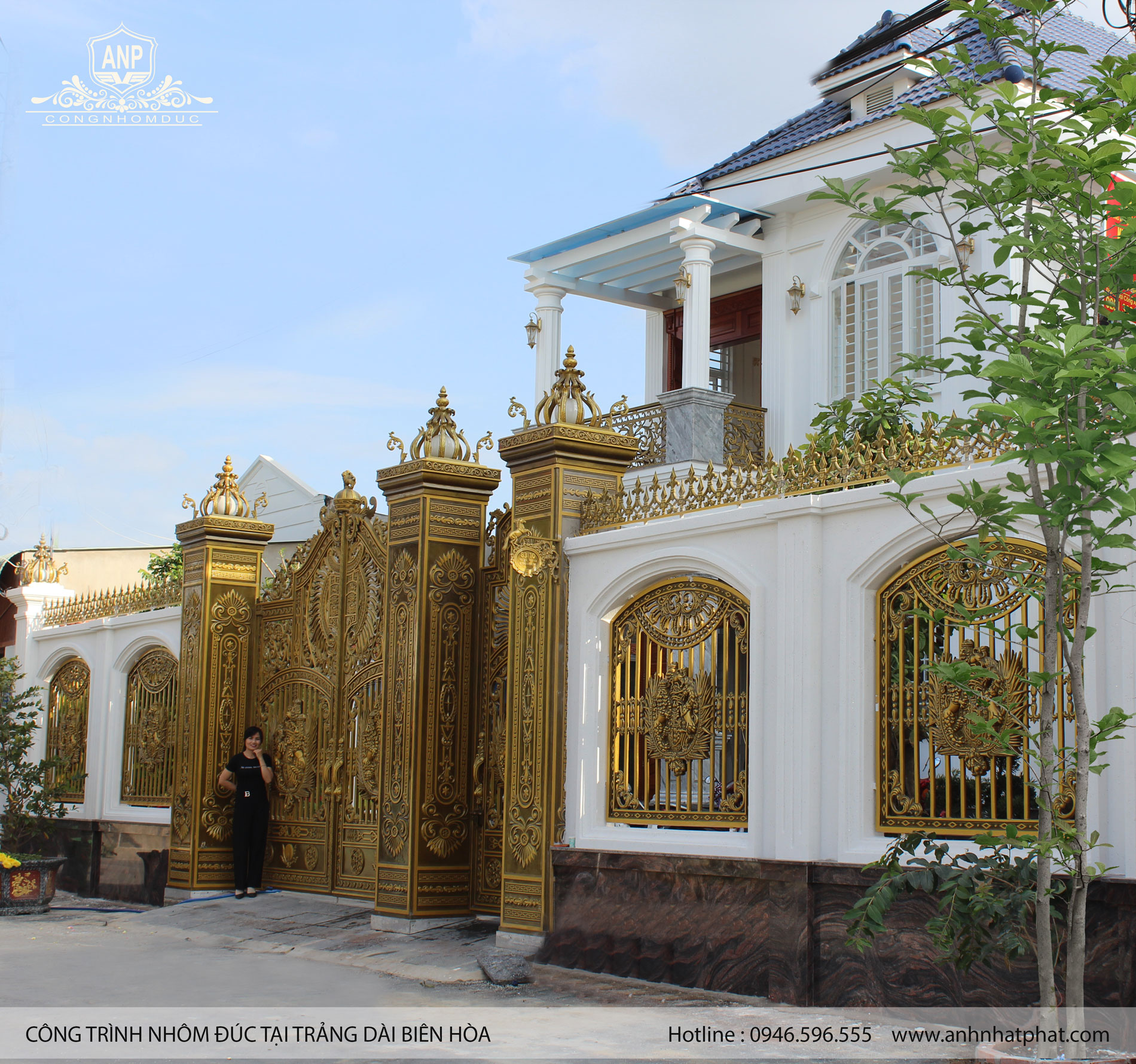 cổng biệt thự