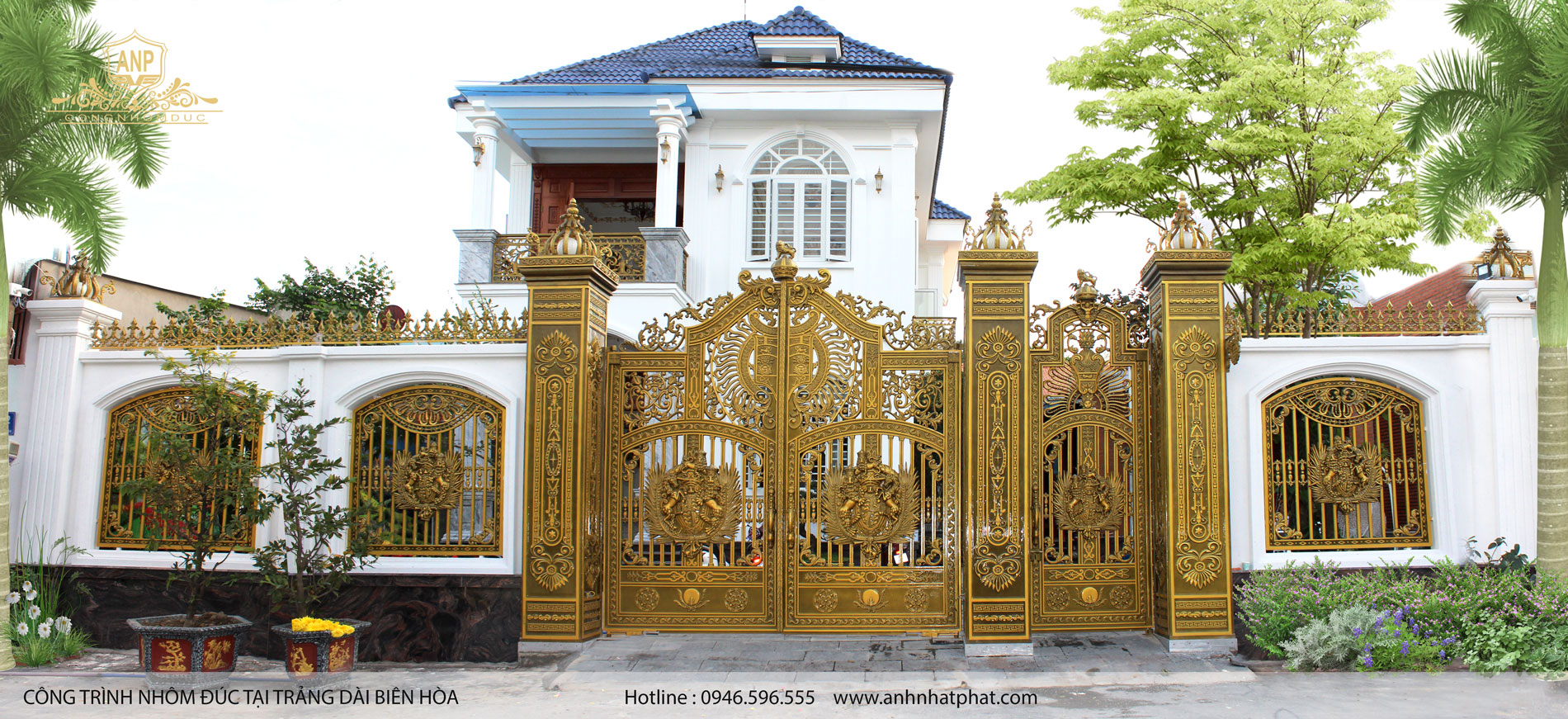 cổng biệt thự