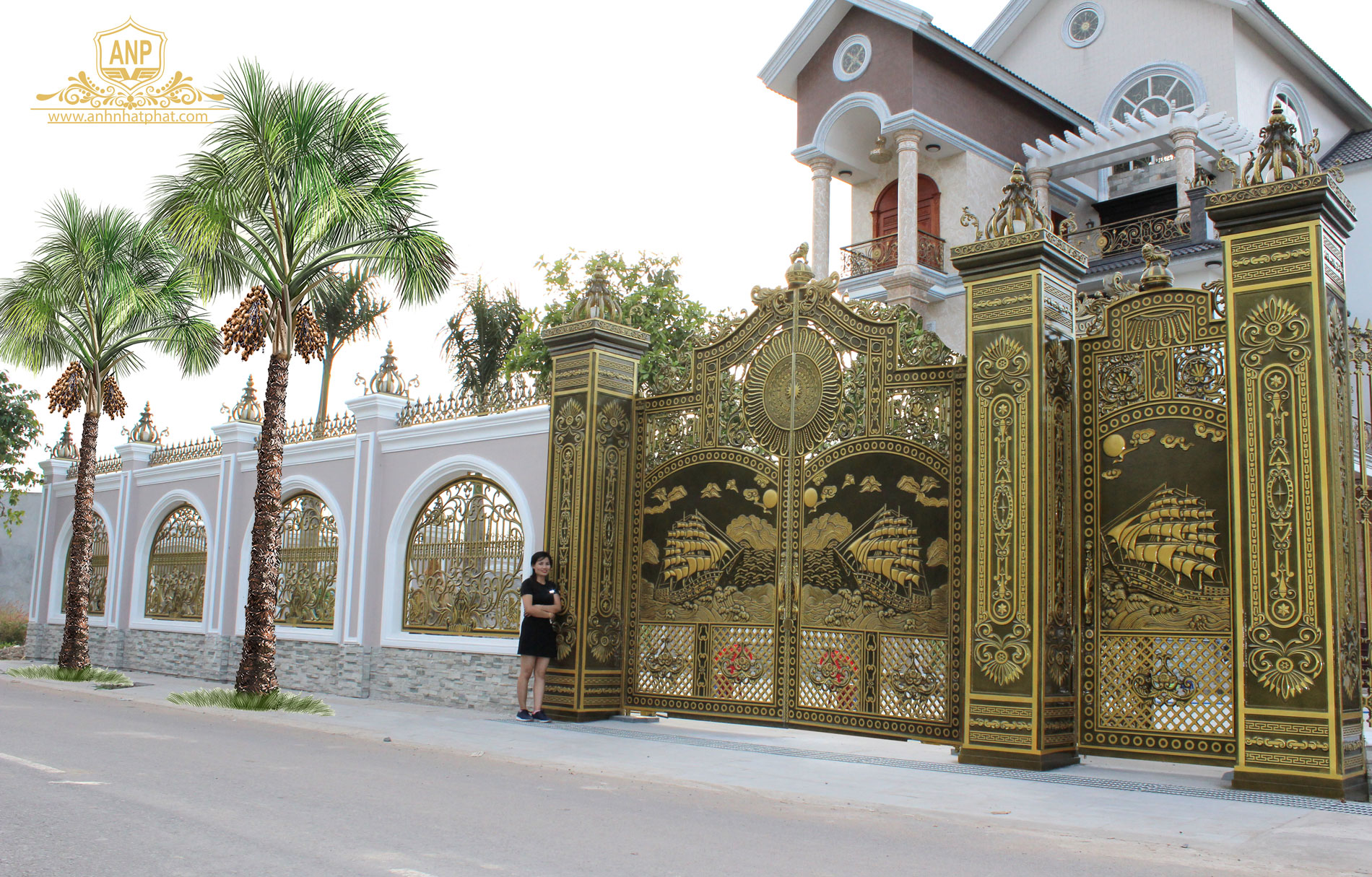 cổng biệt thự