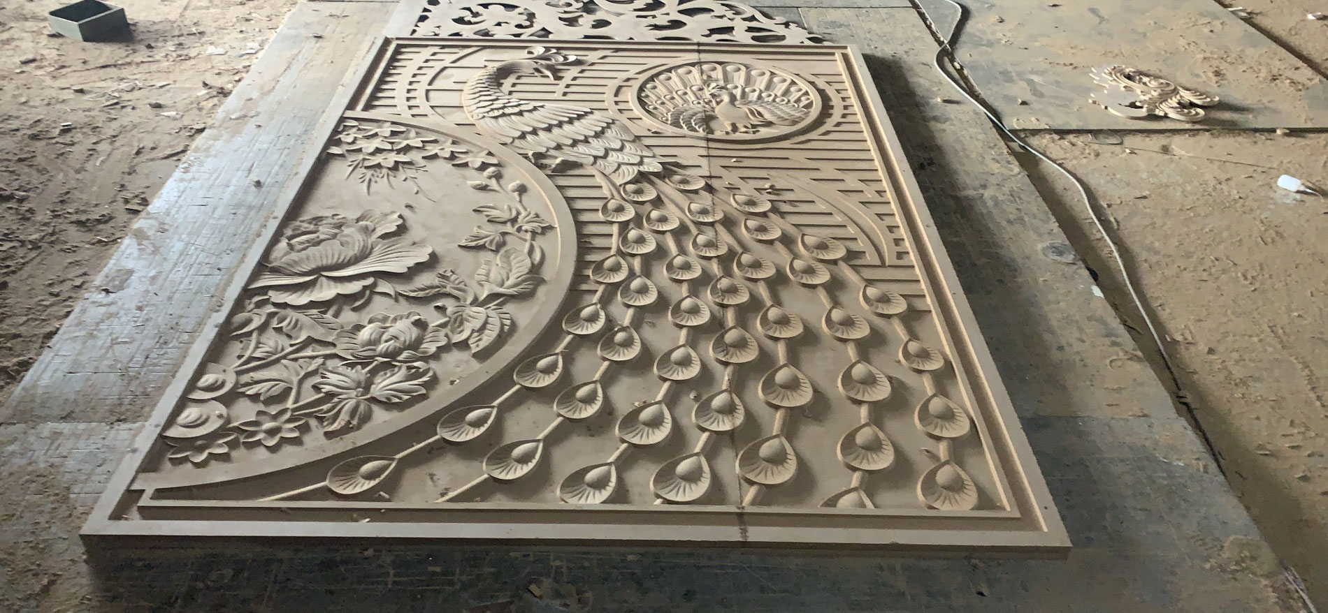 mẫu gỗ cnc